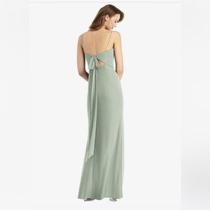 Dessy Size 4 Bridesmaid Dress in Willow